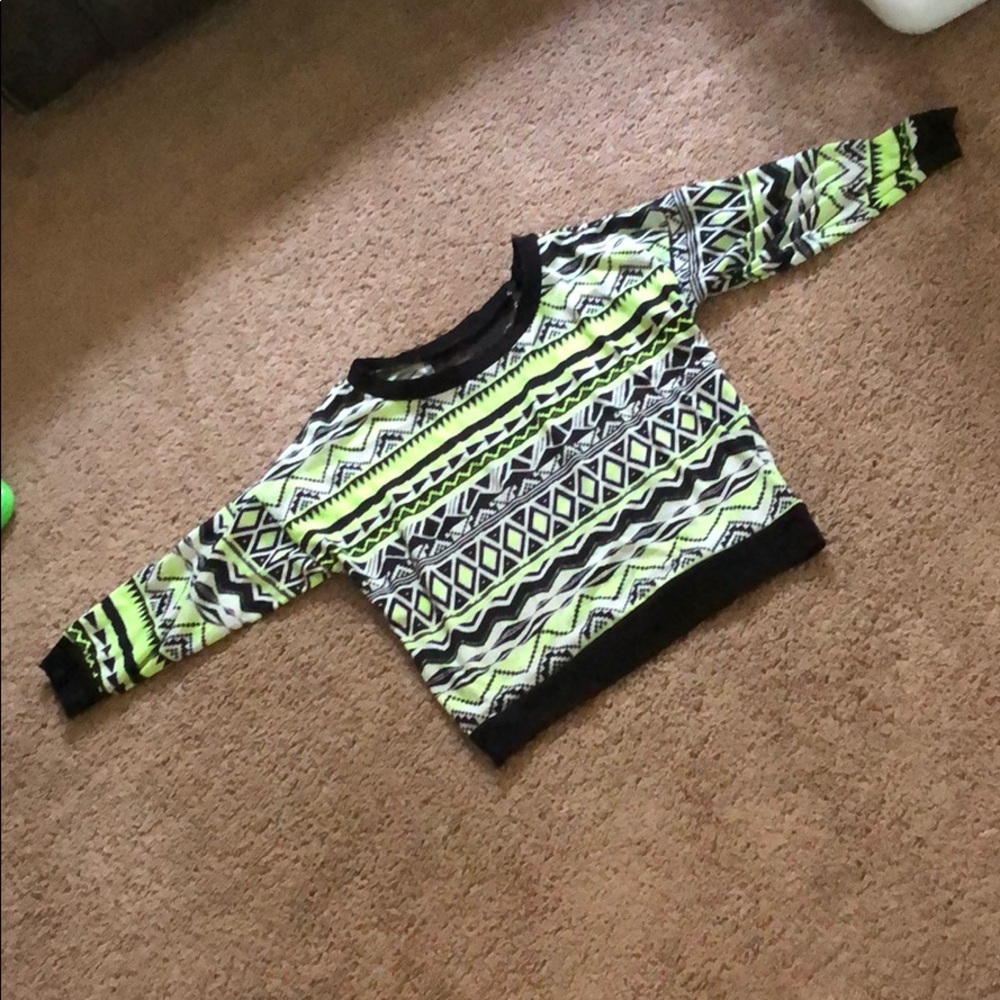Size medium crop sweater